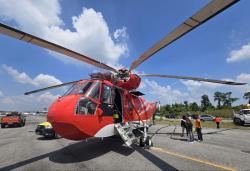 Lima Helikopter Kini Siaga di Riau Perkuat Antisipasi dan Pemadaman Karhutla