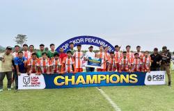 Juara Liga TOPSkor Riau, SSB PTPN IV Regional III Melaju ke Pentas Nasional