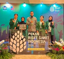 Limbah Sawit Disulap Jadi Material Baterai Lithium, Tim USU Raih Juara Nasional PERISAI 2026